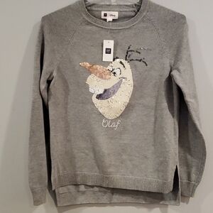 GAP Kids Sequin Olaf sweater